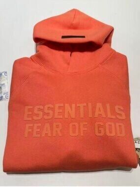 Fear Of God Essentials Coral SS22 Hoodie